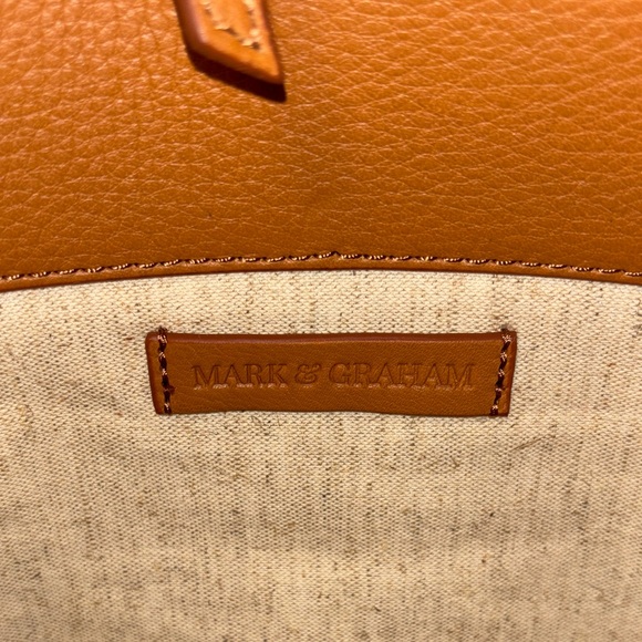 Mark & Graham Caroline Leather Handbag - Picture 6 of 9